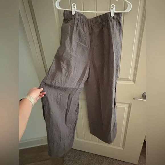 Zara Women’s Wide Leg Linen Pants - Picture 5 of 5